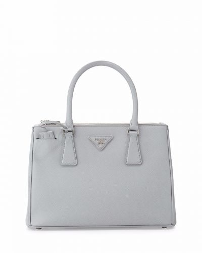 Fashion Gray Prada Galleria Leather Tote bags Top Quality Silver Hardware Good Price Hot Selling  