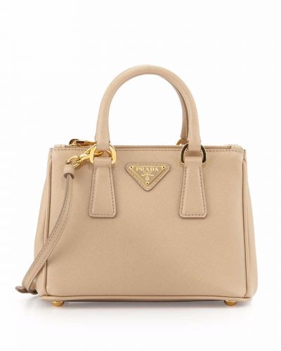 Prada Galleria Crossbody and Tote Bags Leather Handle&Strap Gold Hardware On Sale