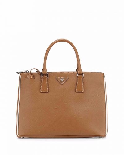 Cheapest Prada Galleria Brown Leather AAA Quality Hot Selling Tote Bag Replica Online Sale 1BA274_NZV_F0EO4_V_OOF
